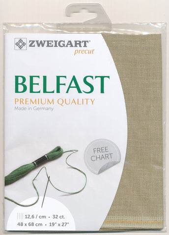 52 Belfast 32 count Precut Linen