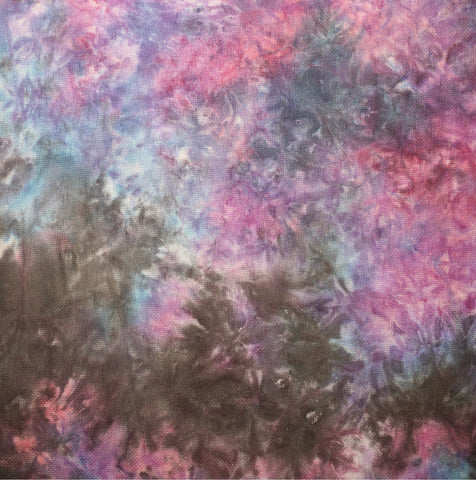 Dyed Fabric - Cosmic Nebula