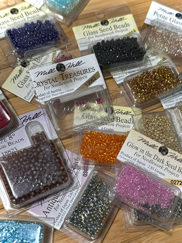 Mill Hill Glass Beads 11/0 - Code 00020 to 00968