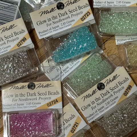 Mill Hill Glow In The Dark Beads 11/0