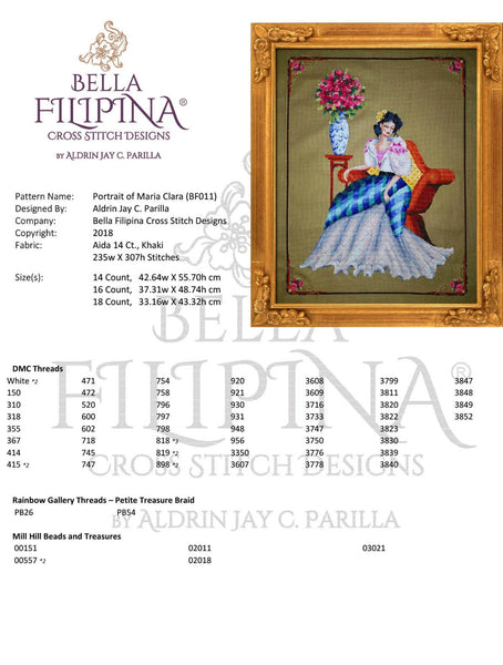 Portrait of Maria Clara - BF012