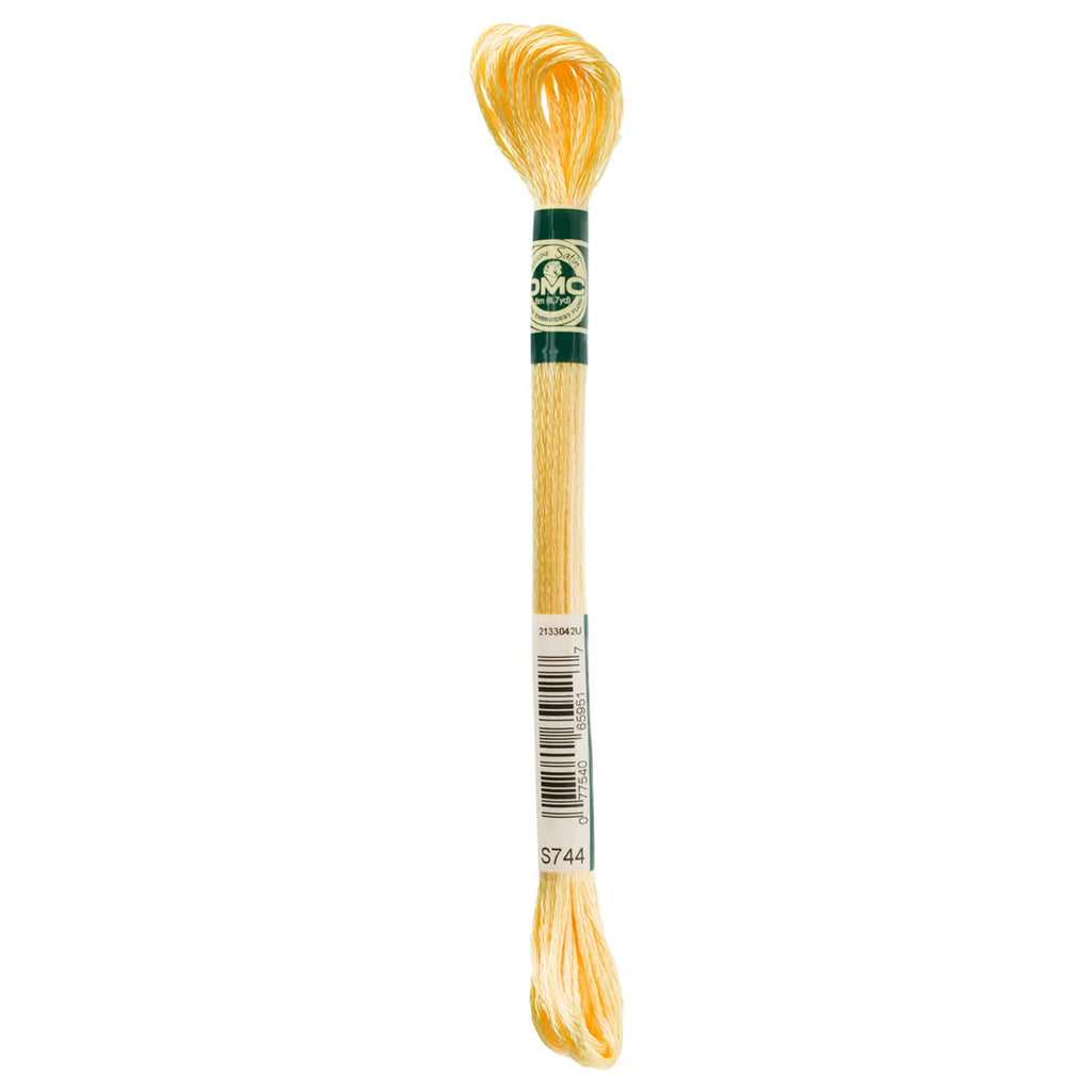 DMC Satin S744 - Pale Yellow