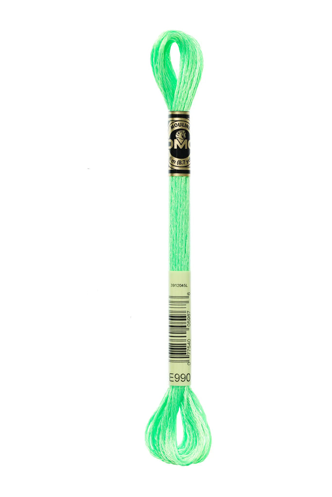 DMC Light Effects E990 - Neon Green (Fluorescents)