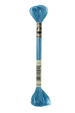 DMC Light Effects E334 - Blue Topaz (Jewel)