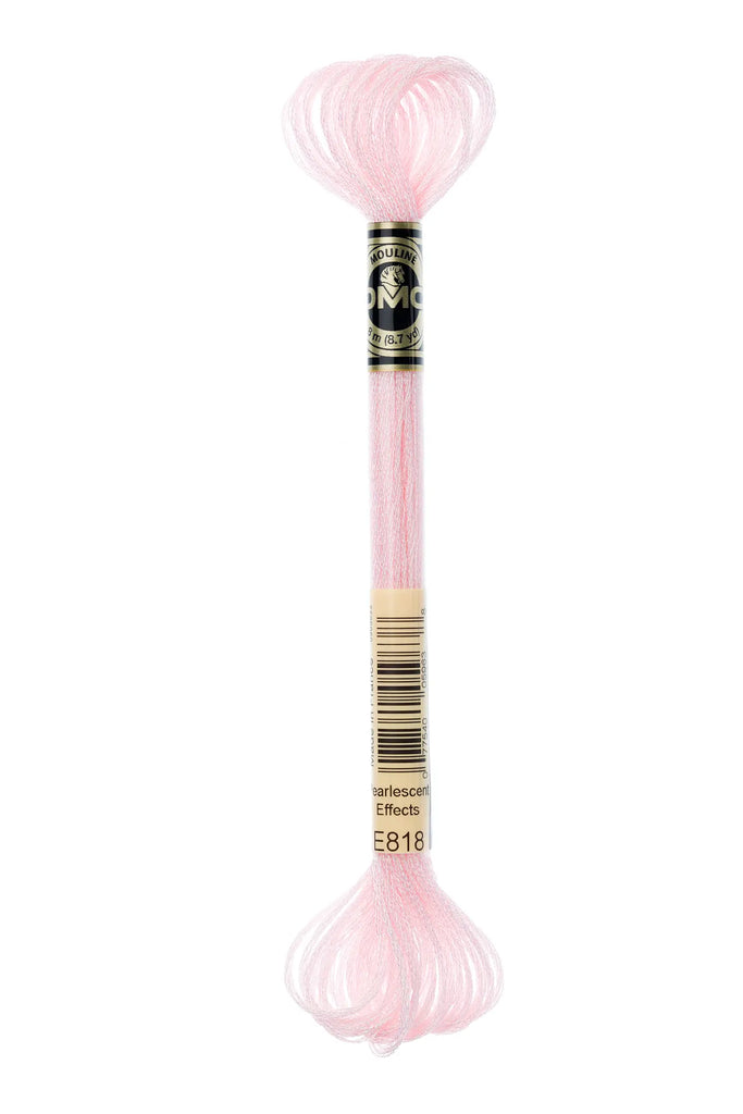 DMC Light Effects E818 - Soft Pink (Pearlescents)
