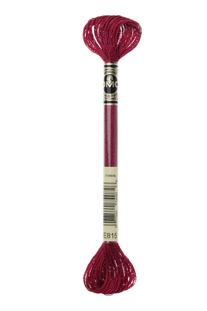 DMC Light Effects E815 - Dark Ruby Red (Jewels)