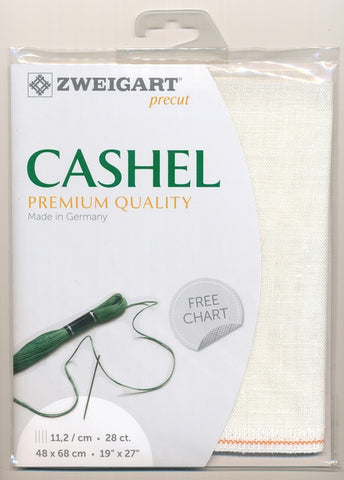 101_Cashel 28 count Precut Linen