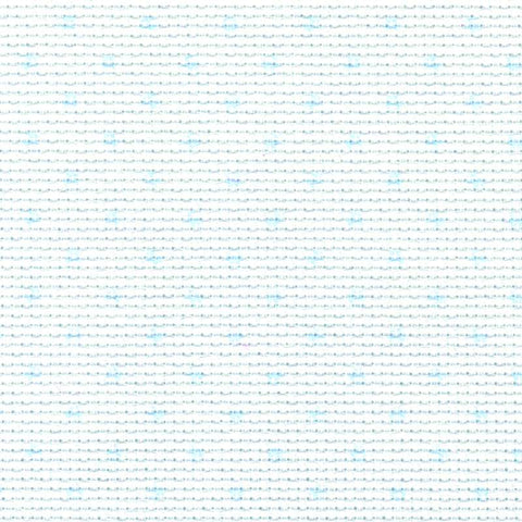 14 Count Aida Milk with Blue Dots