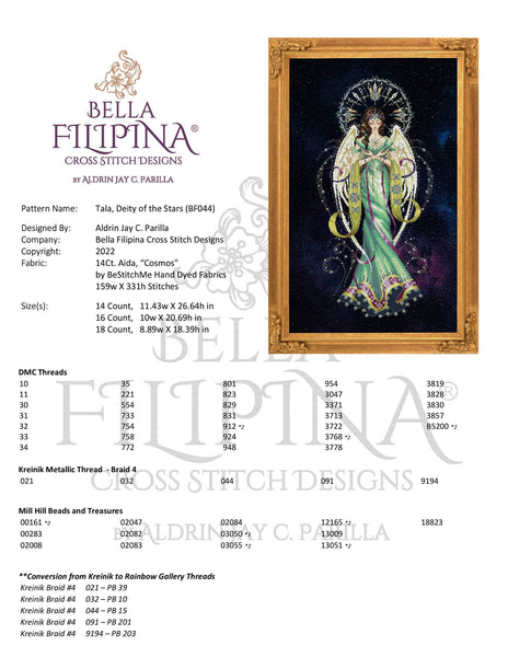 Tala, Deity of the Stars - BF044
